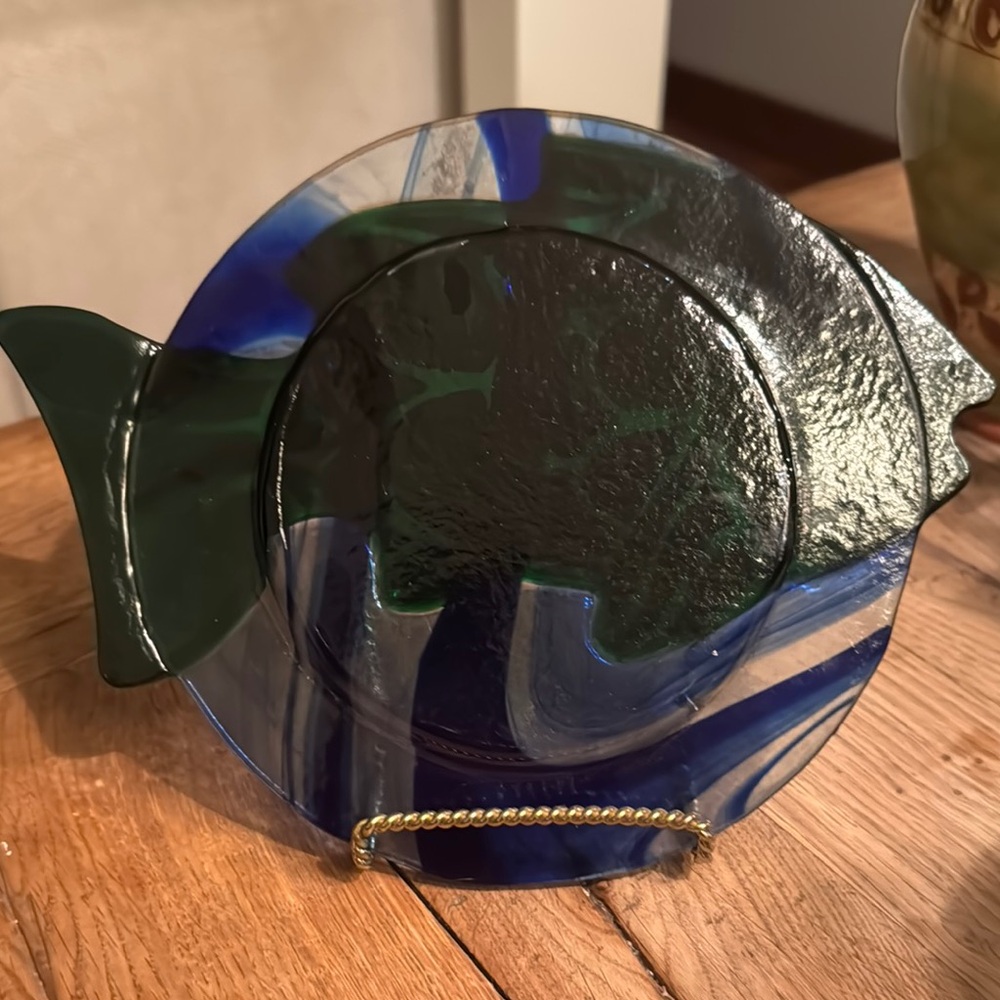 Colorful Glass Fish Decor - Picture 2 of 3